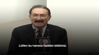 Utanç görüntüleri Bülent Ecevit TBMM’den Merve Kavakçıyı böyle kovdu [upl. by Skees]