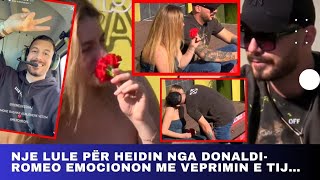 Nje lule për Heidin nga Donaldi Romeo emocionon me veprimin e tij… [upl. by Donni]