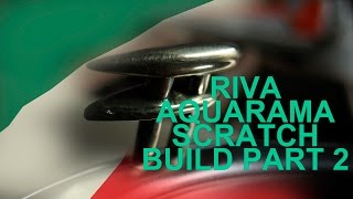 Riva Aquarama Scale Model 110 Scratch Build Part 2 Making a Cleat [upl. by Viviene]