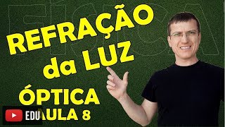 REFRAÇÃO DA LUZ  MAPA MENTAL  QUER QUE DESENHE  DESCOMPLICA [upl. by Henryetta]