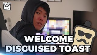 DISGUISED TOAST JOINS THE OFFLINE HOUSE [upl. by Nnahaid]