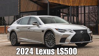 2024 Lexus LS500 Review InteriorExterior [upl. by Eudoca451]