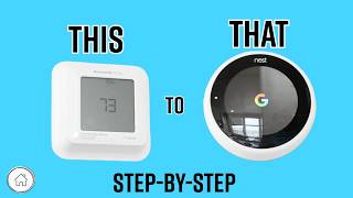 Is this your thermostat Convert to Nest from Honeywell Pro Series  How to DIY [upl. by Aicilif14]