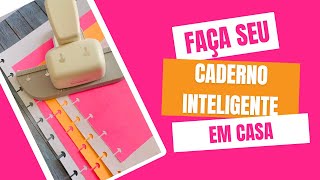 Faça seu quotCaderno inteligentequot em casa [upl. by Auqinahc]