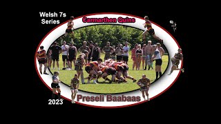 16Carmarthen Quins v Preseli Baabaas Welsh 7s Series [upl. by Odnalor854]