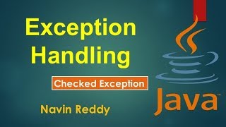 93 Exception Handling  Checked Exception  Finally block [upl. by Suzzy]