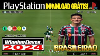 EFOOTBALL 2024 WINNING ELEVEN PS1 Atualizado Download we 2002 [upl. by Seedman476]