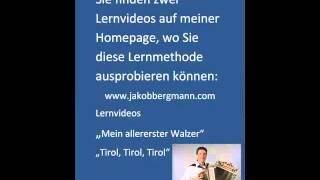 Stille Nacht Steirische Harmonika Lernvideo vom Weltmeister Jakob Bergmann [upl. by Enimisaj]