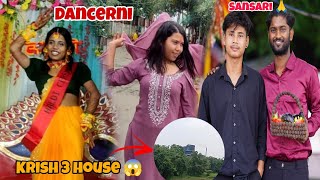 Krish 3 house 🏠😱Dancerni Behuli😀Sansari mai DarsanSurazcdryvlogs [upl. by Sitruk]