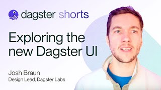 Exploring the new Dagster UI [upl. by Mairym2]