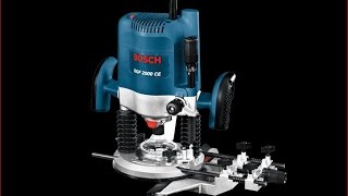 Фрезер Bosch GOF 2000 CE Обзор впечатления пользователя пример использования в столе [upl. by Westberg569]