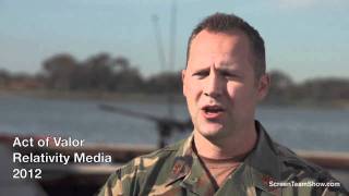 Lieutenant Rorke HD Interview  Act of Valor [upl. by Cassi]