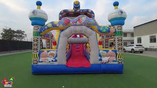 INFLABLE COHETE  INFLABLES MEDELLIN  INFLABLE NUEVO COMPLEMENTO DE FIESTAS  DIVERSION [upl. by Anailuj]