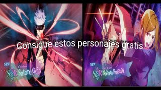 COMO OBTENER A GOYO Y NOBARA SIN GASTAR NI UN CUBO Jujutsu Kaisen Phantom Parade [upl. by Yrok]