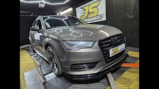 Reprogrammation moteur Audi A3 8V 2L TDI 184chx by JS PERFORMANCE [upl. by Barna]