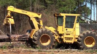 Tigercat 620E skidder [upl. by Eleets475]