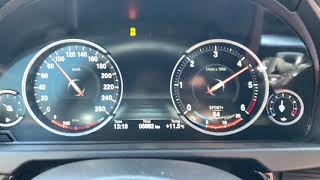 BMW X6 40d 0140kmh acceleration [upl. by Odella]