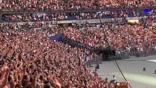 ‘We Will Rock You’ Queen by Rockin’1000  Stade de France Paris  29062019 [upl. by Ecnal]