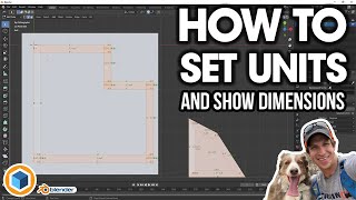 How to Change Units and SHOW DIMENSIONS in Blender [upl. by Richma]