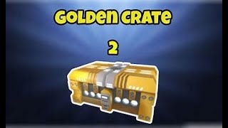 Opening my Second Golden Crate D  Roblox TDS [upl. by Craddock]