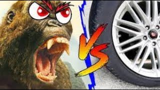 Kong Go Crazy vs Hot Wheels  Crushing Crunchy amp Soft things  Woa Doodland [upl. by Maillil]