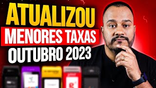 Qual é a MELHOR MÁQUINA de Cartão com a MENOR TAXA do BRASIL ATUALIZADO [upl. by Amoakuh]