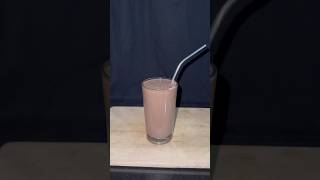 chocolate banana shake ASMR banana shake shorts asmr [upl. by Nevart735]