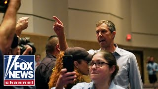 Beto O’Rourke attacks Biden on campaign trail shorts [upl. by Derdlim983]