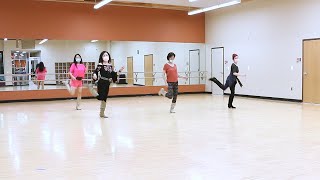 Six  Line Dance Dance amp Teach [upl. by Silisav939]