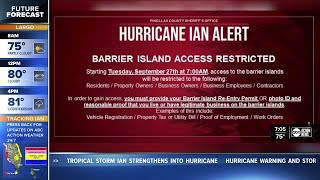 Mandatory evacuation orders for Zones B and C in Pinellas County officially in effect [upl. by Mcgregor90]