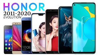 Honor PHONES EVOLUTION SPECIFICATION FEATURES 20112020  FreeTutorial360 [upl. by Yenolem]