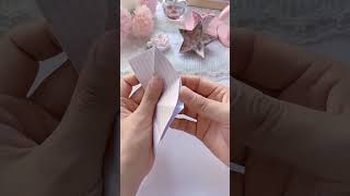 Simple and beautiful fivepointed star storage box Try it yourself Origami tutorial Handmade [upl. by Maure]