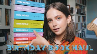 BIG BIRTHDAY BOOK HAUL  sunbeamsjess [upl. by Elset]