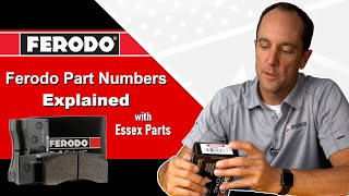 Ferodo Part Numbers Explained [upl. by Kinch]