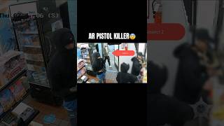 ￼Killer goes into the corner store with a AR pistol under his armpit 😨￼ violenceprevention chraq [upl. by Cleaves]