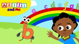 Meet Letter B  Learn the Alphabet with Akili  Cartoons for Preschoolers [upl. by Vitia]