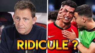 Daniel Riolo se moque des larmes de Cristiano Ronaldo [upl. by Nawtna74]