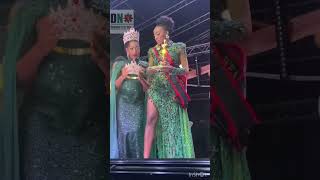 Crowning moments Miss Saint Lucia Claire Marissa Smartt Crowned the new Miss OECS [upl. by Ainyt]