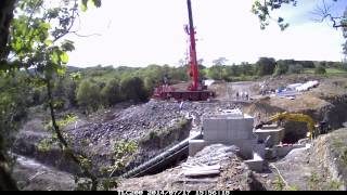 Archimedes screw time lapse Aberdulais [upl. by Susie]