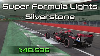 iRacing SFL Super Formula Lights Silverstone Q Hotlap 148536  2024 Season 4 [upl. by Tanberg]