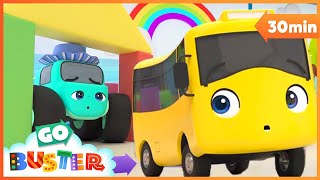 Soft Play Hide and Seek  Go Buster  Baby Cartoon  Kids Video  ABCs and 123s [upl. by Eelrahc617]