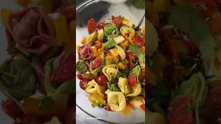 Italian Tortellini Pasta Salad [upl. by Enilasor]