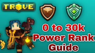 From 0 to 30k Power Rank Guide  Trove [upl. by Eilyak883]