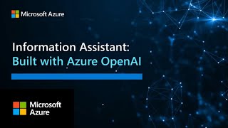 Information Assistant built with Azure OpenAI Service [upl. by Eseerehs]