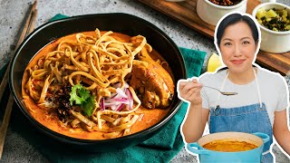 Thai Chef Makes KHAO SOI From Scratch [upl. by Delores]