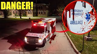 IF YOU SEE BLOOD ON AN AMBULANCE RUN GET HELP [upl. by Sucitivel]