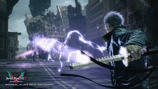 Vergil VS Cavaliere Angelo Devil May Cry 5 Special Edition [upl. by Rinum]