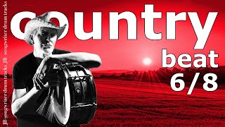 68 Laid Back Country Beat 70 bpm 🥁 JB Drum Backing Track 105 [upl. by Asirac]