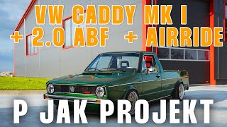 VW CADDY MK I  20 ABF  AIRRIDE  P jak Projekt [upl. by Scheck940]