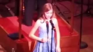 Jackie Evancho singing Ombra Mai Fu at 2013 Pittsburgh Concert [upl. by Bilac]